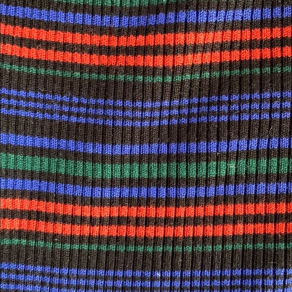 Forever 21 Striped Off the shoulder Sweater - Picture 3 of 4